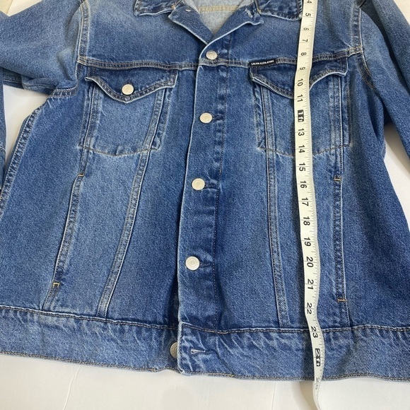 Calvin Klevin Unisex Jean Jacket L - Picture 8 of 10